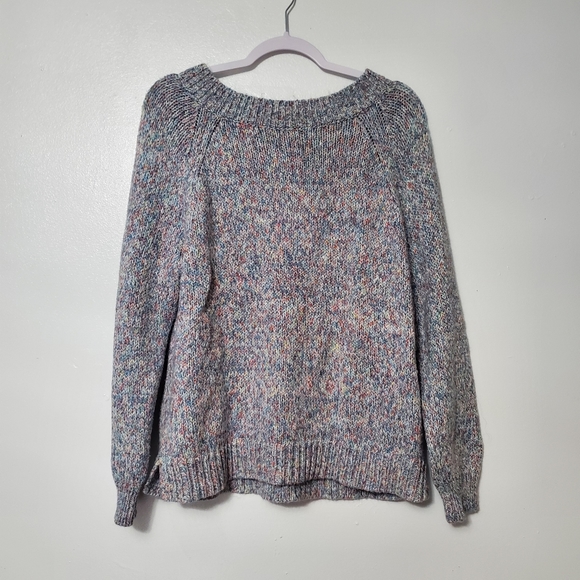 Chaps Sweaters Large Heavy Fabric Womens Crew Neck Multicolor - Picture 6 of 11